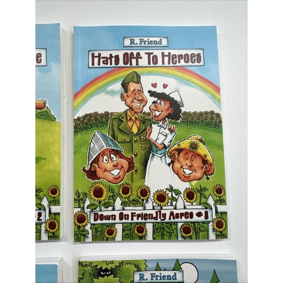 Down On Friendly Acres Books Set 1-6 Paperback Sunflower Seeds R Friend Children - Picture 6 of 16
